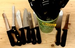 Gr. Auswahl Kochmesser, Secondhand